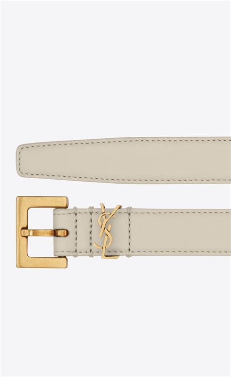 ysl monogram narrow belt|More.